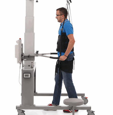 Динамічний пристрій для відновлення ходи з частковим навантаженням ELEVEO