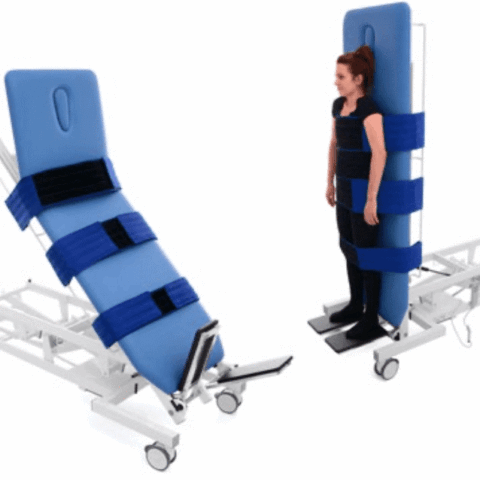 Терапевтичний стіл для вертикалізації VERTIMO HI-LO (двох секційний)